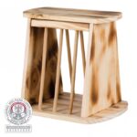 Hooiruif van Gebrand Hout om neer te zetten – Trixie