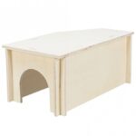 Knaagdierhuis Onbehandeld Hout voor Cavia's en Dwergkonijnen – Trixie Haus Holm - Afbeelding 3