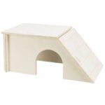 Knaagdierhuis Met Uitkijkplek voor Cavia's en Dwergkonijnen – Trixie Haus Bent