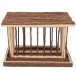 Hooihouder met Dak en Bodem voor Knaagdieren – Trixie - Afbeelding 3