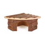 Knaagdierhuis Hoekmodel van natuurhout – Trixie Jesper