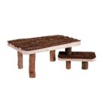 Knaagdierhuis met Trapje voor Cavia's – Trixie