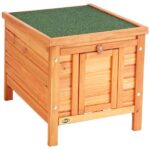 Knaagdierhuis van Behandeld Dennenhout voor Konijn en Cavia – Trixie Natura - Afbeelding 3