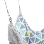 Knaagdierhangmat Pluche 2 Niveaus voor Grote Hamsters en Degus – Trixie Sunny - Afbeelding 3