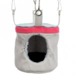 Knaagdierhuis Pluche Hangend voor Muizen en Hamsters – Trixie Kuschelhöhle - Afbeelding 3