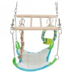 Knaagdierbrug met Hangmat en Klimladder voor Muizen en Hamsters – Trixie - Afbeelding 3