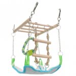 Knaagdierbrug met Hangmat en Klimladder voor Muizen en Hamsters – Trixie - Afbeelding 4