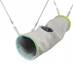 Tunnel Pluche Lamsvachtlook Ophangbaar voor Fretten en Ratten – Trixie - Afbeelding 4