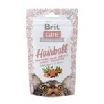 Kattensnack Ter Ondersteuning van Haarbalpassage met Eend en Zalmolie – Brit Care Cat
