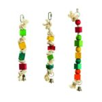 Vogelspeelkoord Sisal met Houten Blokjes – Karlie Kort