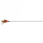 Kattenspeelhengel Kunststof met Veren 50 cm – Trixie