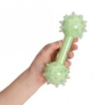 Hondenspeelgoed Hantel met Noppen en Mintgeur – Zeus Duo - Afbeelding 3