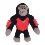Hondenspeelgoed Pluche Drie Laags met Pieper – Zeus Studs Gorilla 23 cm