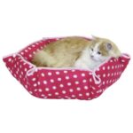 Pluche Mand met Drukknopen voor Katten en Kleine Honden – Kerbl Kuschelbett Kids - Afbeelding 5