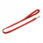 Hondenriem Kalfsleder Rood 100 cm 18 mm – Karlie Buffalo