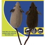 Kattenspeelmuis Katoen met Catnip Duo – PETSPORT