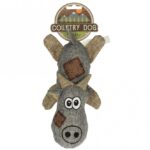 Hondenknuffel Linnen met Pieper en Raschelvulling – Country Dog Molly