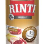 Rinti Sensible lam + aardappel– natvoer hond – sensitive