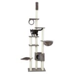 Krabpaal Plafondhoog met Sisalstammen en Pluche Ligplaatsen – Trixie MADRID - Afbeelding 2