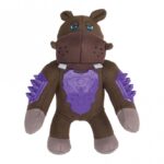 Hondenspeelgoed Pluche Drielaags met Pieper – Zeus Studs Hippo