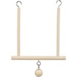 Vogelschommel Hout met Houten Kogel – Trixie