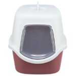 Kattenbak met Kap Altroze en Wit – Trixie Vico - Afbeelding 2