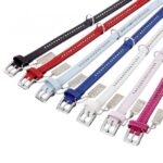 Halsband Leer met Strass – Karlie VINTAGE - Afbeelding 2