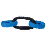 Trekring Dubbel Rubber met Touw – NERF DOG Trax Tire Wheel Tug - Afbeelding 2