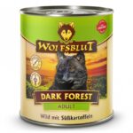 Wolfsblut Dose Dark Forest – wild met zoete aardappel natvoer hond – graanvrij