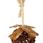 Vogelspeelbal van wilgentenen met nistmateriaal – Trixie Natural Living