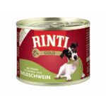 Rinti Gold Wild Zwijn 185g – natvoer hond – natuurlijk zonder soja