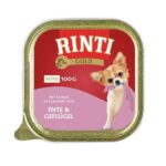 RINTI Gold mini – eend & gevogelte natvoer hond