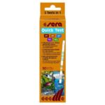 Teststrips Snelle Meting voor Aquariumwater – Sera Quick Test