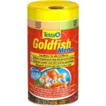 Visvoer Mix 4-in-1 voor Goudvissen en Koudwatervissen – Tetra Goldfish Menu 250 ml