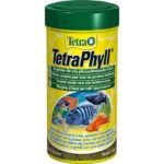Vlokvoer Rijk aan Vezels voor Planteneters – Tetra Phyll 250 ml