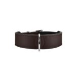 Leren Halsband Verstelbaar – Hunter Basic 42 Nickel