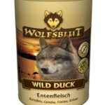 Wolfsblut Dose Wild Duck eend met aardappel, Groenten en kruiden – natvoer hond – hypoallergeen