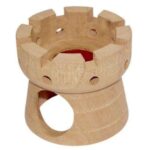 Knaagdierhuis Mangohout Toren met Rood Plexiglas – Hagen Tiny Treasures Turm