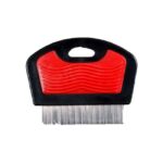 Vlooienkam met Antislip Softgreep voor Honden – Karlie Flamingo Professional