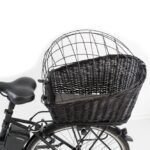 Zwarte Hondenfietsmand van Wilgentenen voor Bagagedrager – Trixie 13117-TRXI - Afbeelding 6