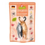 GranataPet DeliCatessen natvoer voor volwassen katten kalf & konijn 85 g
