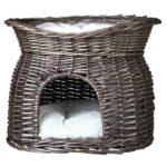 Kattenmand van Wilgentenen met Ligdak en Kussens – Trixie 2872-TRXI-VAR