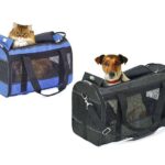 Grote Zwarte Nylon Draagtas voor Honden en Katten – Karlie DIVINA