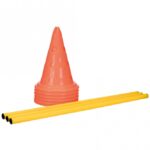 Pionnenhindernis Set met Verstelbare Hoogte – Trixie 32091-TRXI - Afbeelding 5