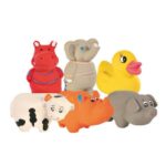Latex Hondenspeeltje met Geluid, ca. 9 cm – Trixie Baby Zoo