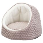Pluche Liggrott voor Katten en Honden met Wendekussen, Oudroze 45 x 33 cm – Trixie Livia