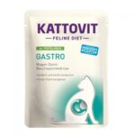 Kattovit Feline Diet Gastro Natvoer voor Katten met Kalkoen en Rijst 85 g