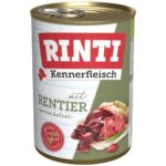 Rinti Kennerfleisch Natvoer voor Honden Rendier