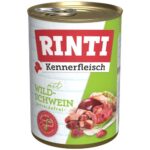 Rinti Kennerfleisch Honden-natvoer met Wildzwijn