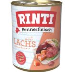 Rinti Kennerfleisch Natvoer voor Honden met Zalm